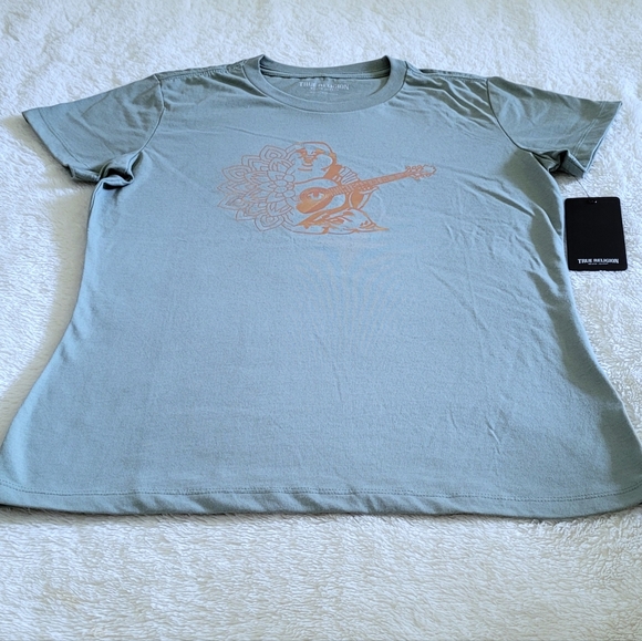 True Religion🙏 Buddha☸️ With Lotus Flower Graphic Tee👕 - NWT - Picture 10 of 12